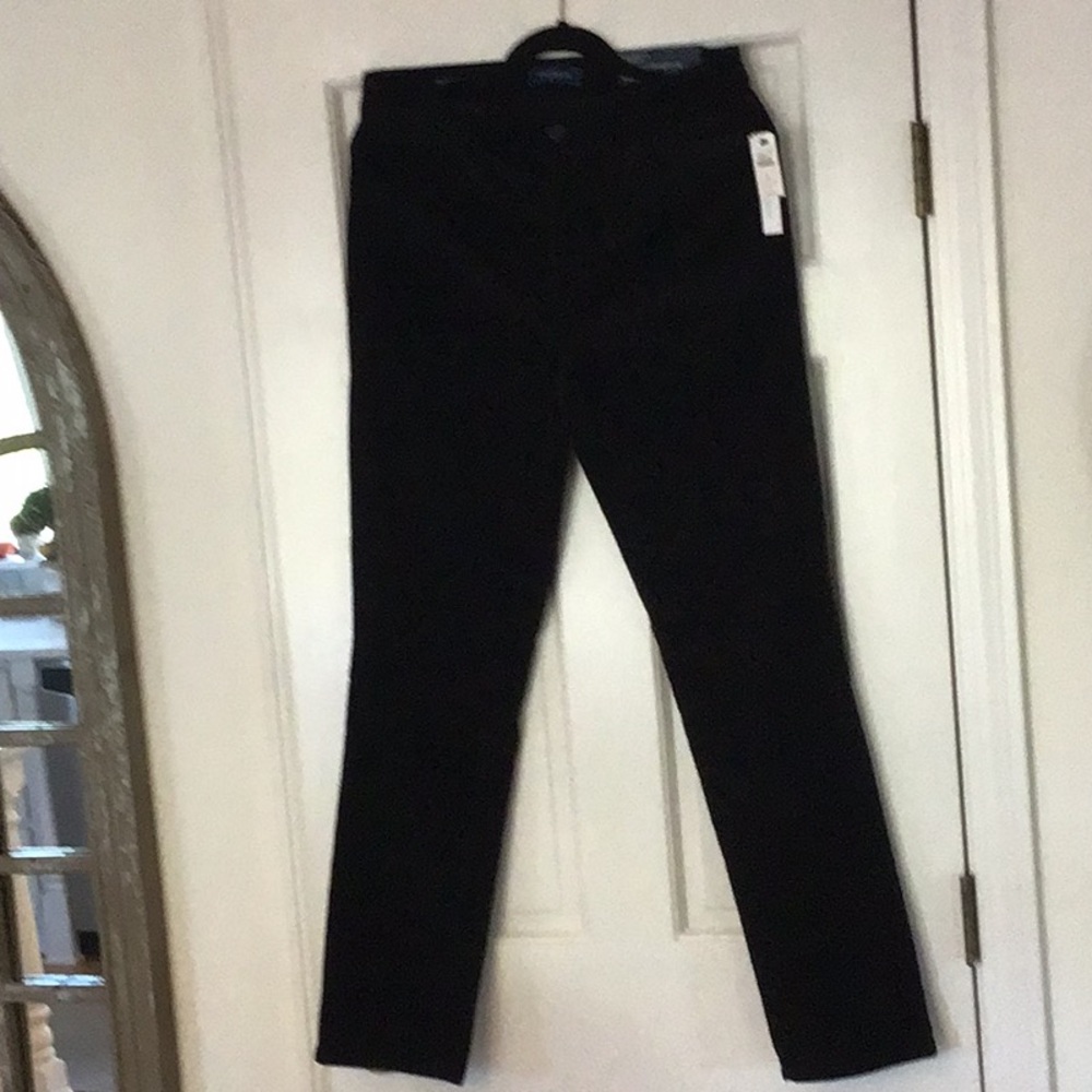Women’s Black Slim Velvet Pants